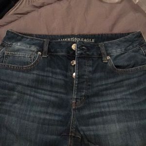 AE button fly jeans